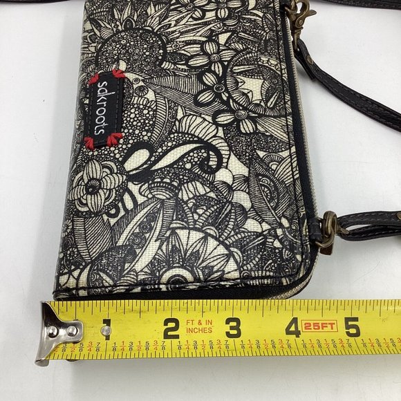 Sakroots Women's Large Smartphone Crossbody Bag - Coated Canvas Wallet & Wristlet - View #3